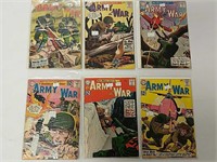 6 Our Army at War comics