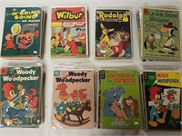 95 Comics - Woody Woodpecker, Rudolph, Wilbur.