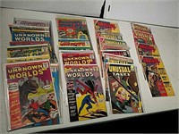 Over 33 Comic Magazines including; Unknown
