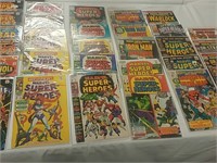 29 Marvel Comics including Marvel Superheroes in