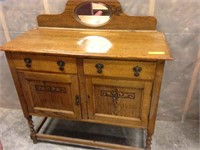 Antique Buffet Table
