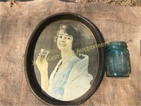 Original Coca Cola advertising tray