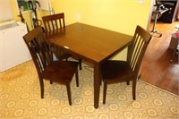 Kitchen table & 3 chairs