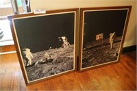 2 Framed NASA/Apollo Prints