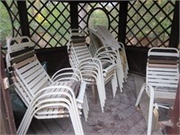 Grouping of Outdoor Patio Chairs