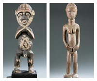 2 West African figures. c.20th century