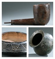 3 African utilitarian objects. c.20th century