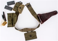 Military United States WWII  Holster Rig