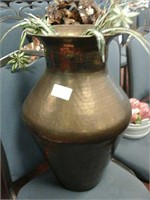 Large copper type planter