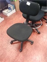 Miniature black office chair