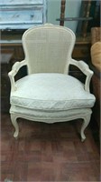 White nice vintage chair