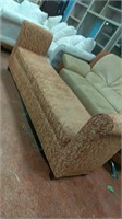 Large upholstered bench