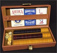 Vintage Card Players Box