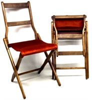 1914 Folding Military Field Chairs