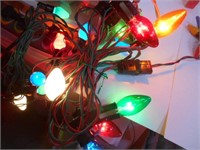 Assortment of Vintage Christmas Lights