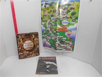 Baseball Memorabilia and Gretna Map