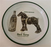 DAWES BREWERY BLACK HORSE ALE PORC.TRAY