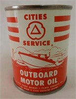 CITIES SERVICE OUTBOARD 8 FL.U.S. OZ. CAN