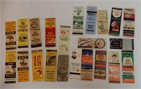 GROUPING OF OIL COMPANY MATCH COVERS
