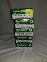 100 Rounds Remington 223 Ammo