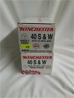 200 Rounds Winchester 40 cal ammo