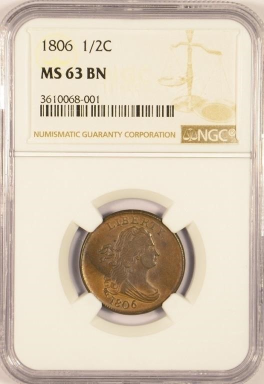 November 2017 Coin & Currency Auction