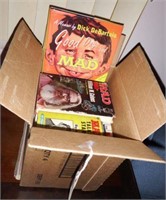 Lot #170 Entire Box of MAD Magazine books and