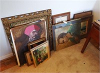 Lot #153 Large Qty of artwork to include: