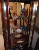 Lot #74 Entire Contents of curio cabinet to