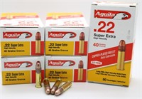 250rds of Aguila .22lr  Super  40gr Ammo
