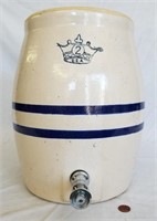 Vintage #2 Stoneware Crown Water Cooler