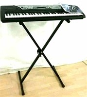 Yamaha Keyboard w/ Stand, Instructions & Charger