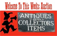 October 24th Collectors & Antique Auction