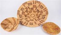 African Hand Woven Coil Baskets