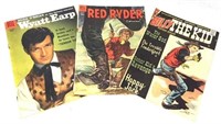 (3) Collectible Vintage Western Comics