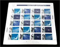 Official 2001 Winter Olympics Postage Stamps