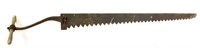 Antique Ice Saw (76in L)
