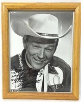 Signed Roy Rogers Photograph