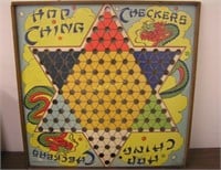 Vintage Chinese Checkers Board