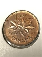 1946 (m.s.63) Canadian Small Cent