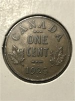 1925 (e.f.45) Canadian Small Cent