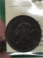 1901 (i.c.c.s.a.u.55)  Canadian Large Cent
