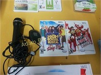 2 Wii High School Musical games & mic