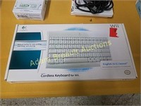 Logitech cordless keyboard for Wii
