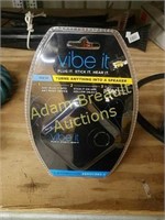 Vibe it, turns anything into a speaker