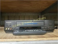 Panasonic VHS player and remote