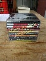 10 assorted music CDs