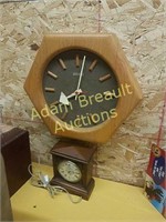 2 old Howard Miller clocks, both work, made in