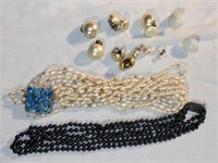 The "Pearl" Lot of Vintage Jewelry & Buttons