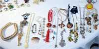 Lot of Misc Vintage Costume Jewelry